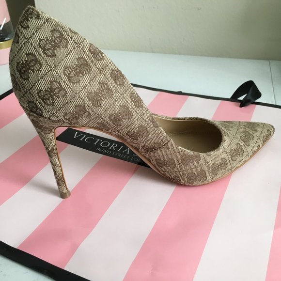 GUESS or Gucci pointed-toe pump heels 8/8.5 - Picture 11 of 12